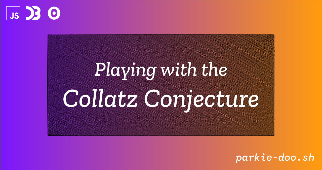 Playing with the Collatz Conjecture